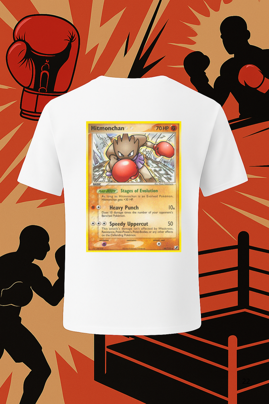 Polera "Hitmonchan Pokémon Card Edition"